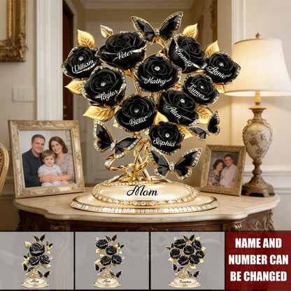 Custom Gift For Mom, Grandma - Personalized Shaped Acrylic Plaque