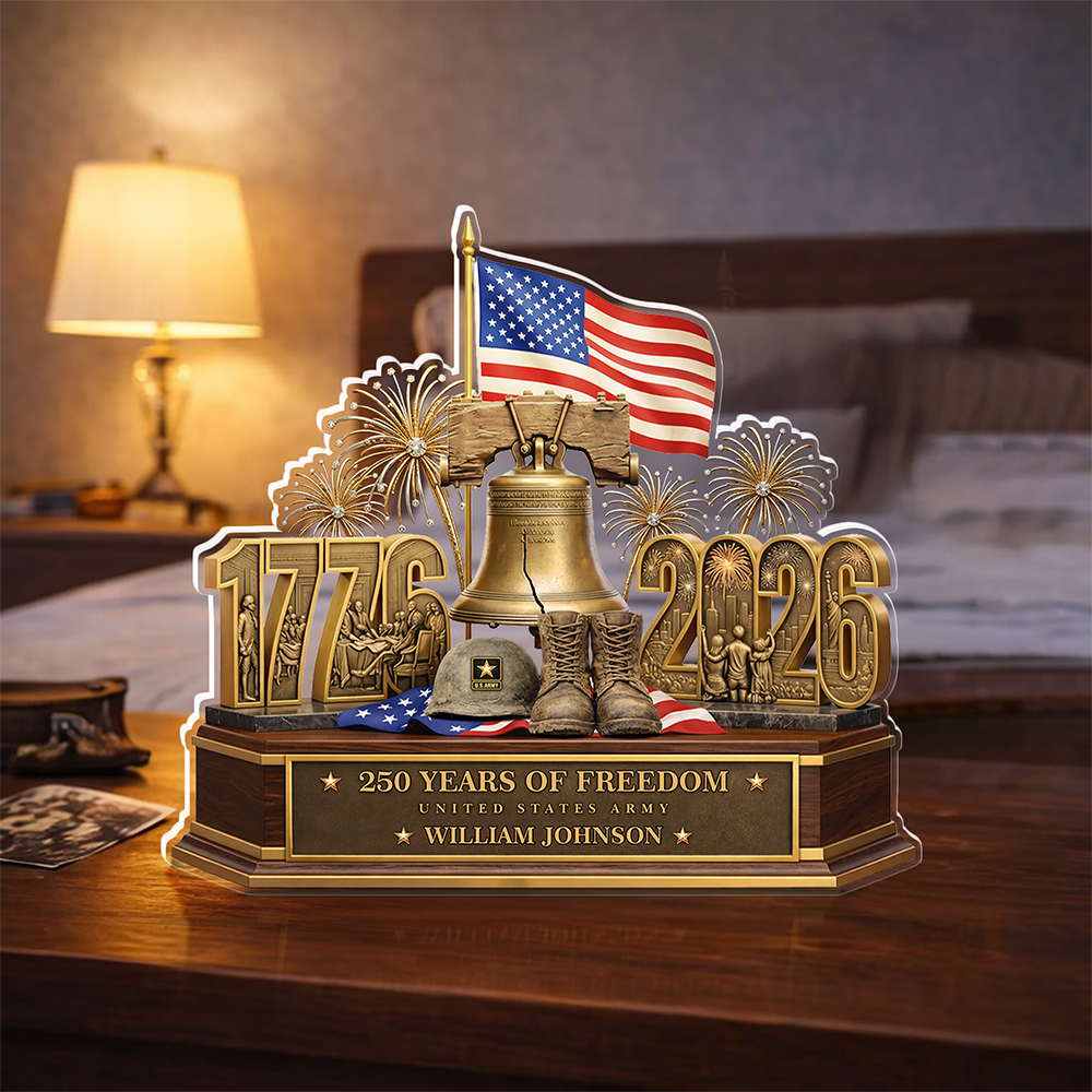 Personalized Plaque - 250 Years Of Freedom 1776–2026