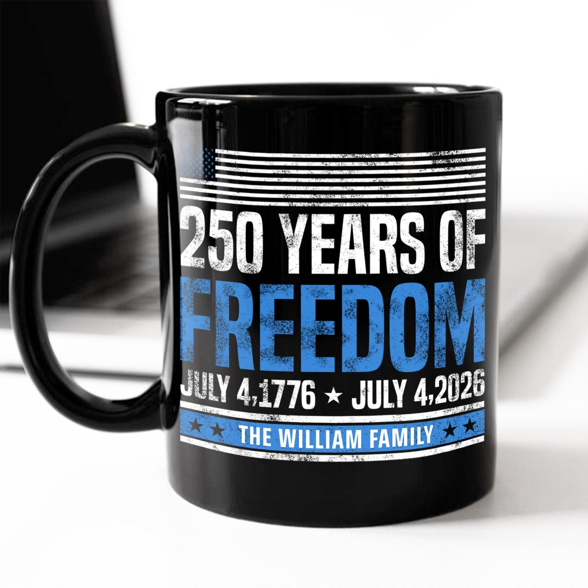 Personalized Mug - 250 Years Of Freedom 1776-2026