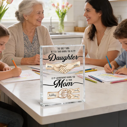 The Only Thing Better Than Having You As My Daughter - Personalized Plaque