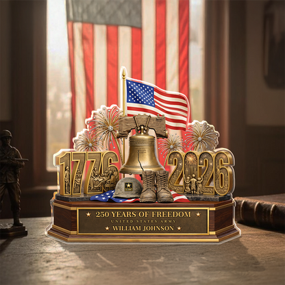 Personalized Plaque - 250 Years Of Freedom 1776–2026