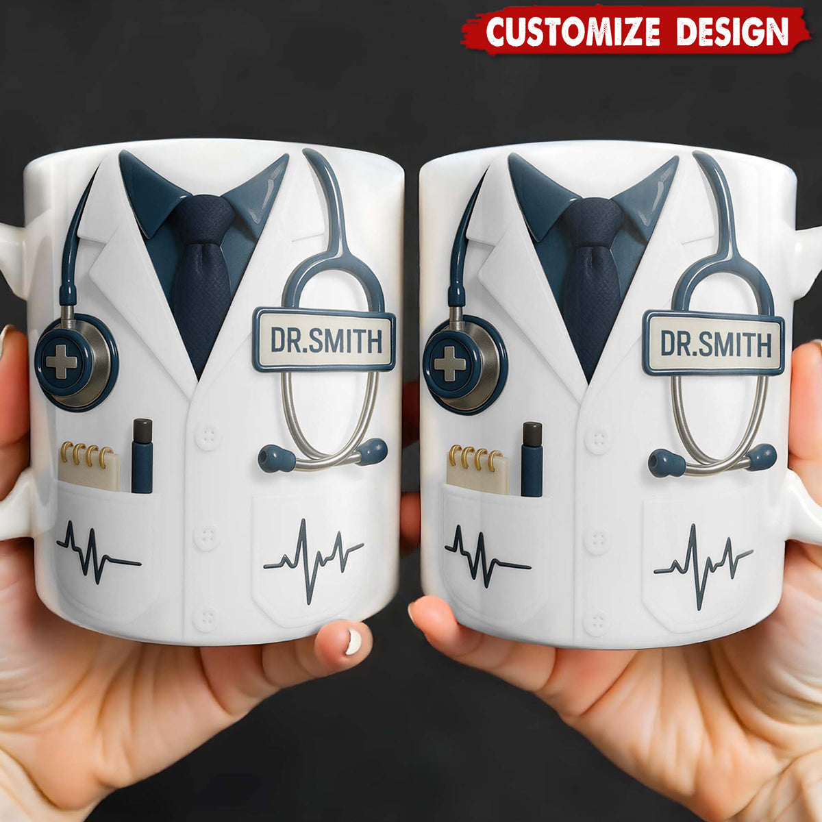 Personalized Doctor’s Coat Mug - The Perfect Medical Gift