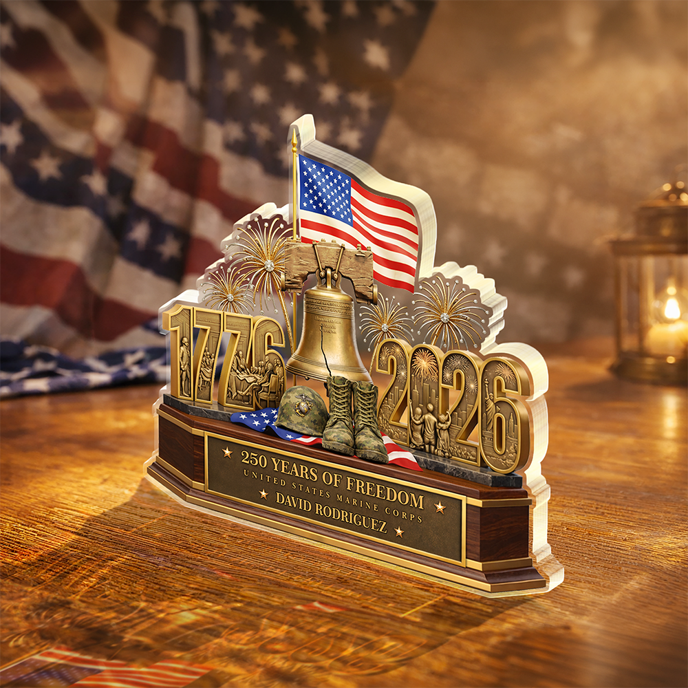 Personalized Plaque - 250 Years Of Freedom 1776–2026