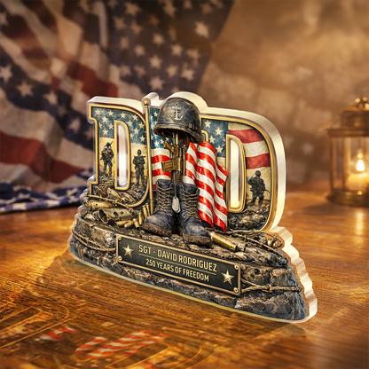 Personalized Plaque - 250 Years Of Freedom