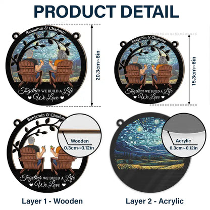 Personalized 'You & Me We Got This' Couples Keepsake Suncatcher