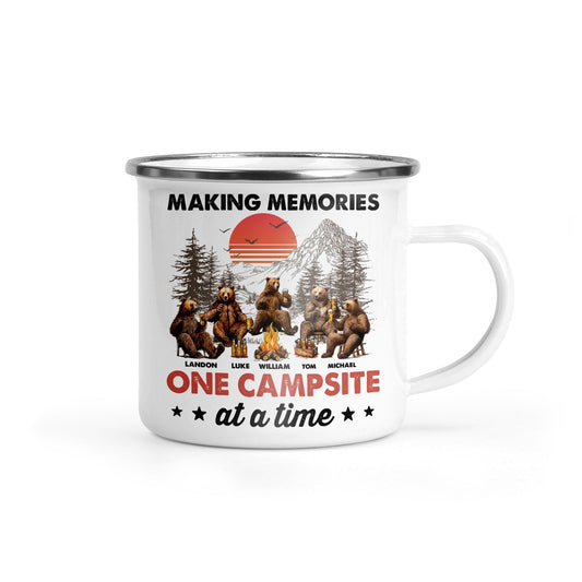 Personalized Camping Mug for Friends: Making Memories at the Campsite