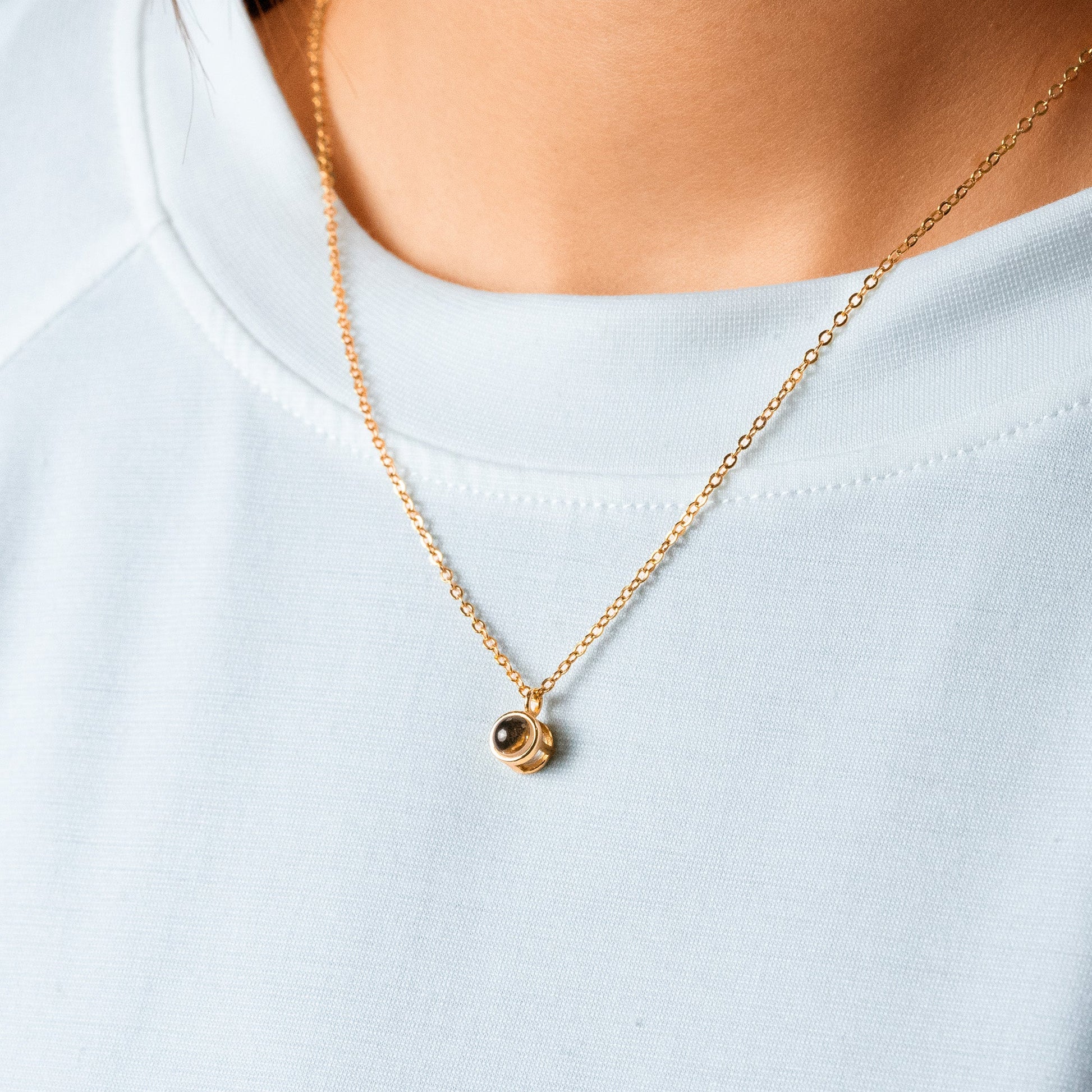 Personalized Photo Projection Necklace - Cherish Every Memory