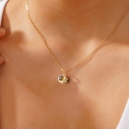 Personalized Photo Projection Necklace - Cherish Every Memory