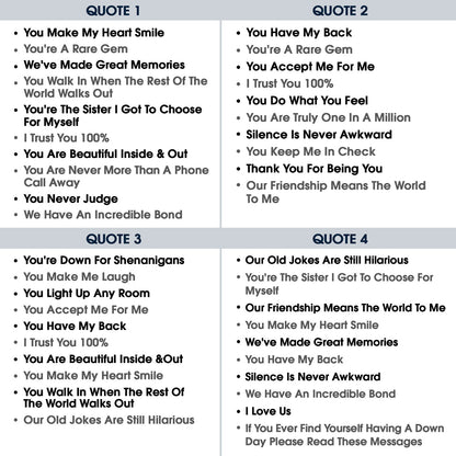 Personalized '10 Reasons Why You Are My Bestie' Custom Blanket Gift